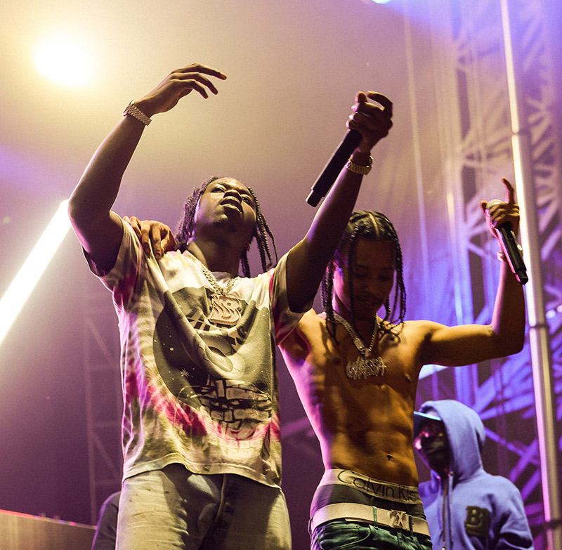 Burna Bandz and Pressa